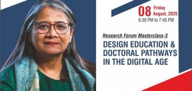 Masterclass by Prof Sangita Shroff on Design Education and Doctoral Pathways in the Digital Age