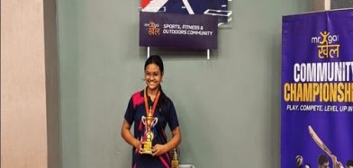Ms. Nishka Daftari  secured 1st Position in the “Khel Mriga Table Tennis Championship – Ahmedabad (AMD) Edition 1