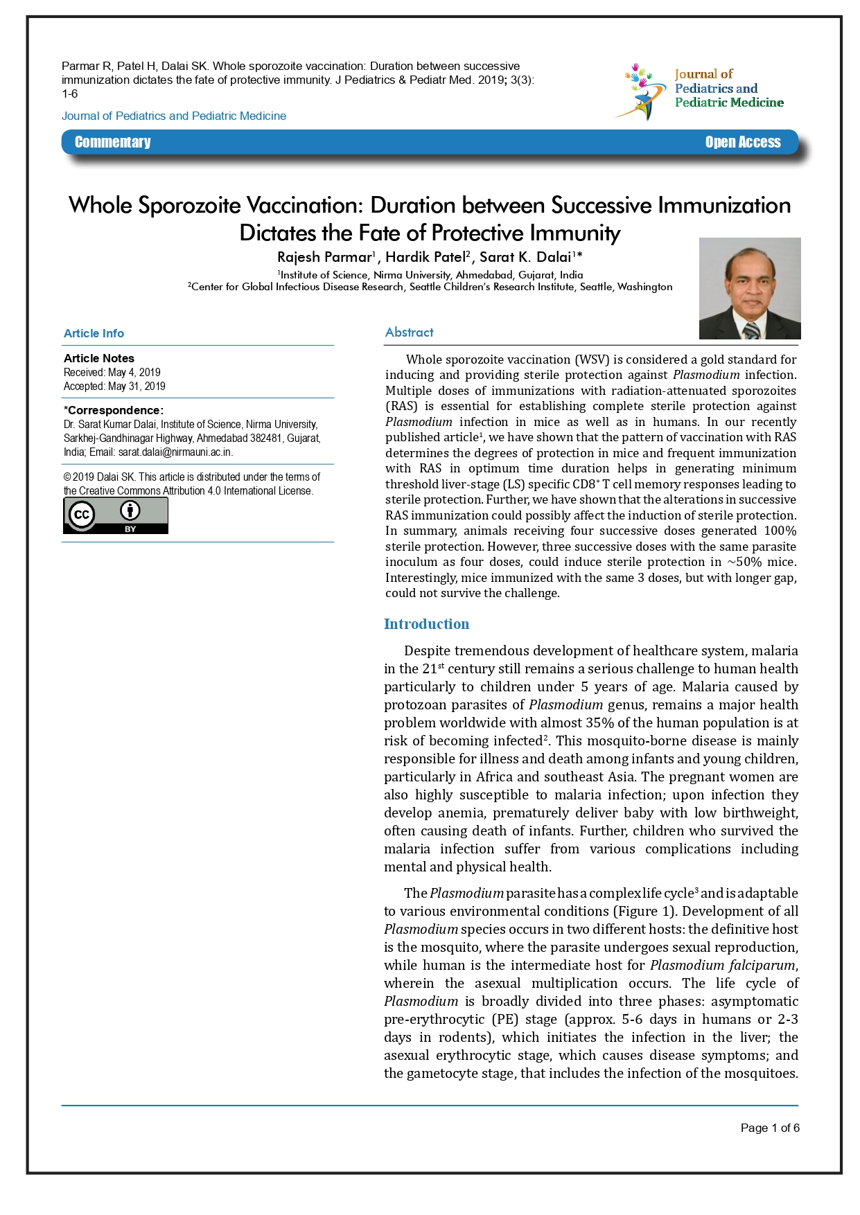 Whole Sporozoite Vaccination: Duration between Successive Immunization Dictates the Fate of Protective Immunity