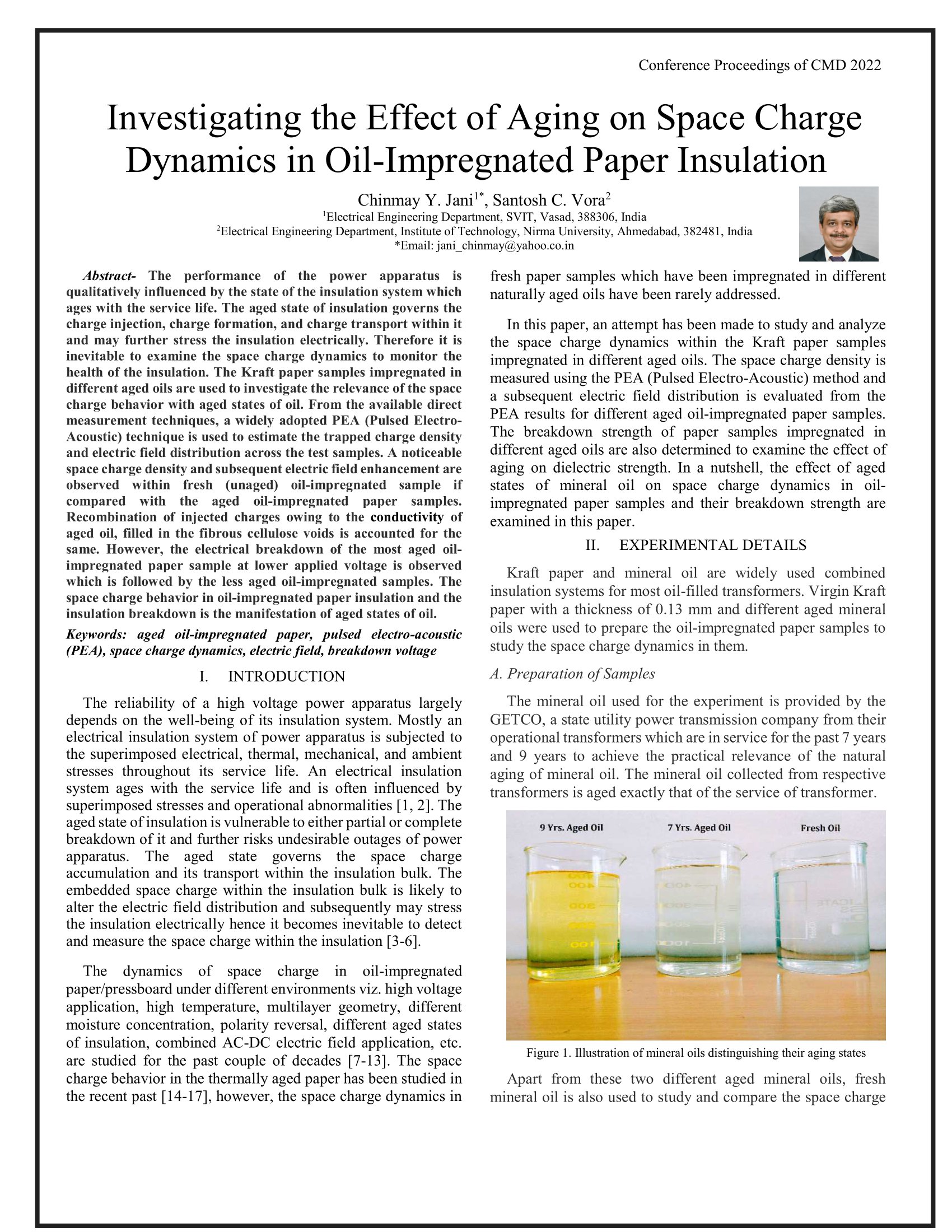 Investigating the effect of aging on space charge dynamics in oil-impregnated paper insulation
