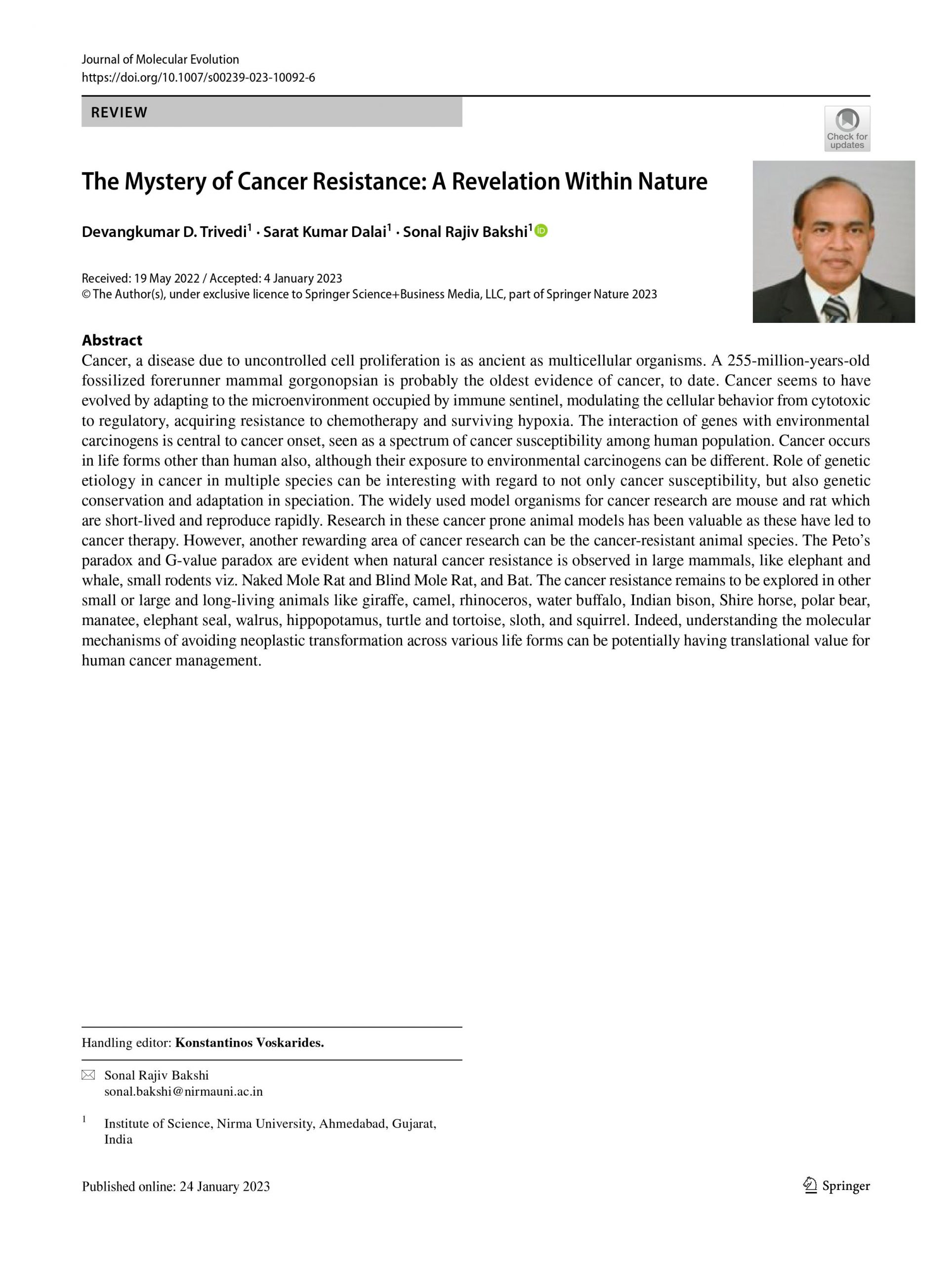 The Mystery of Cancer Resistance: A Revelation Within Nature