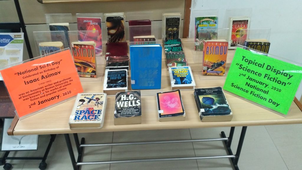 Topical Display "Science Fiction" as a part of Celebration "National