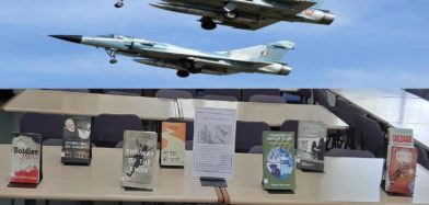 Display books on “Indian Soldiers to Tribute our Martyrs in Pulwama attack”