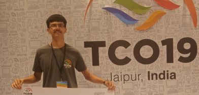 Jeel Vaishnav  – The TCO19 India Regional event champion