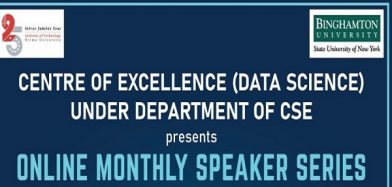Online Monthly Speaker Series under Centre of Excellence