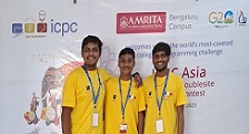 CSE Students at ICPC Asia  Amritapuri Doublesite Regional Contest