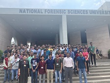 Industry Visit to  NFSU’s Ballistics Research & Testing Centre, Gandhinagar