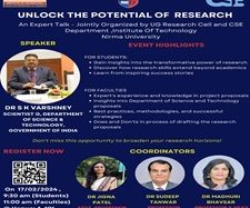 An Expert Talk – Unlock the Potential of Research