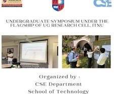Undergraduate Symposium under the flagship of UG Research Cell, Institute of Technology, Nirma University.
