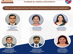 Interdisciplinary Major Research Project Funded by Nirma University