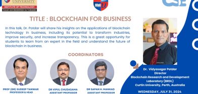 Expert Talk on Blockchain for Business