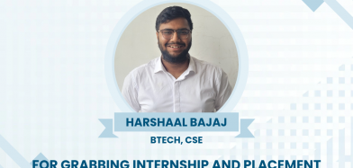 Congratulations Harshaal Bajaj on securing an internship and placement with Commvault Systems