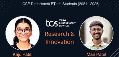 Congratulations to BTech students on securing placement in TCS Research& Innovation