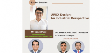 Expert Lecture on “UI/UX Design: An Industrial Perspective”