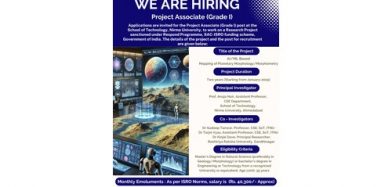 We are Hiring – Project Associate (Grade I)