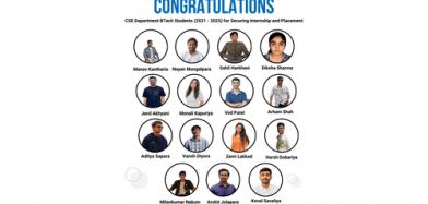 Congratulations to BTech Students on securing Internship and Placement in MAQ Software