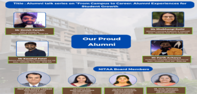 Alumni talk series on “From Campus to Career: Alumni Experiences for Student Growth”