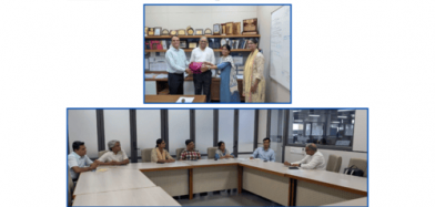 Computer Science and Engineering was delighted to host Mr. Dhananjay Vyas, MD of Garima System Solutions Pvt. Ltd.