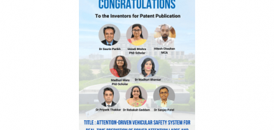 Congratulations to Inventors for Patent Publication