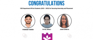 Congratulations to MTech Students (2023-25) on Securing Internship at Tribastion Technologies