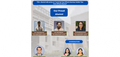 Alumni Talk Series on Level Up Your MTech Journey