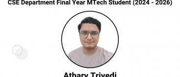 Congratulations to Atharv Trivedi (MTech Student) on Securing an Internship in SoluteLabs