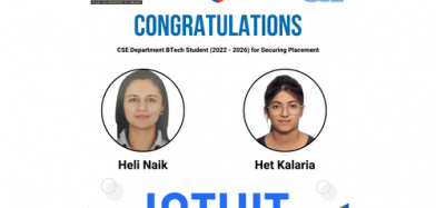 Congratulations to BTech Students (2022-2026) on Securing a Placement in Intuit