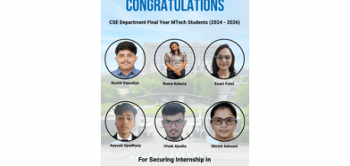 Congratulations to MTech Students (2024-2026) on Securing an Internship in Deloitte