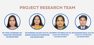Heartiest Congratulations to the Research Project Team