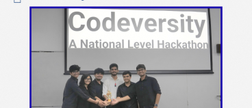 Congratulations to BTech Students on securing 1st Position in the Blockchain Domain at the Codeversity (A National Level Hackathon) 2026