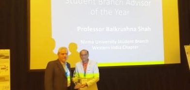 ‘ASHRAE Student Branch Advisor of the Year’ Award
