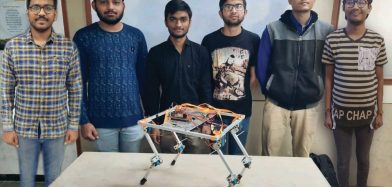 Team Nirma awarded prize in the Four-Legged Prototype Robot Category during the ROBOFEST- GUJARAT Competition