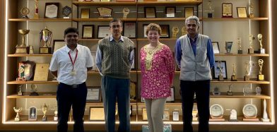 Ms. Cathy Fisher from North Carolina, USA visited the Department