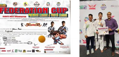 Gold medal to Rore Vehaan in the national karate tournament 2024