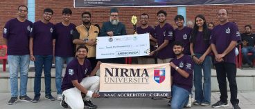 Team Nirma AUV Secures National Championship Title at AMUROVc 4.0 for the Third Consecutive Year