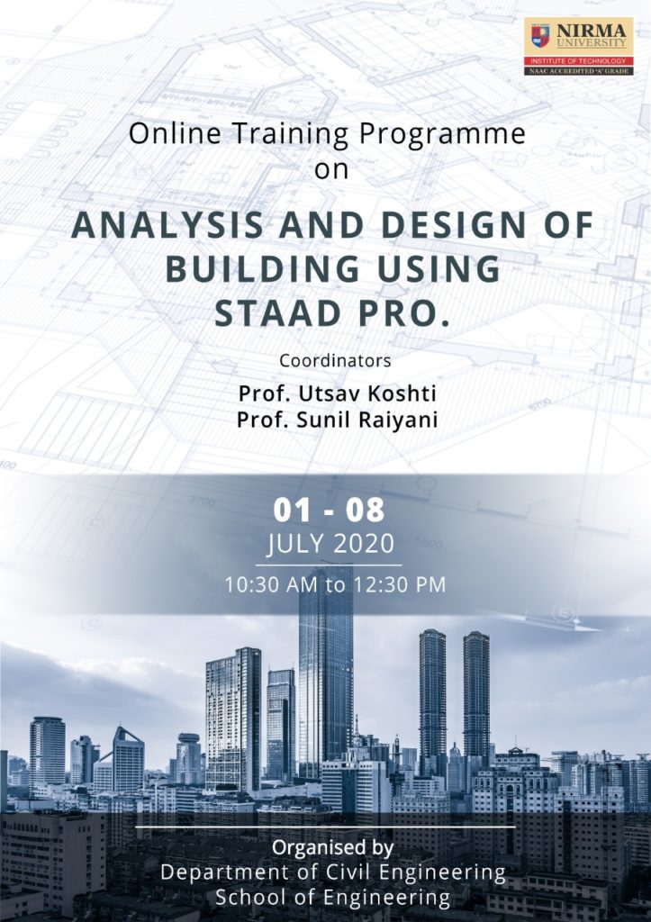 Analysis And Design Of Building Using STAAD Pro - Civil Engineering