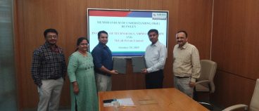 MoU Signed between Institute of Technology, Nirma University and MiCoB Private Ltd