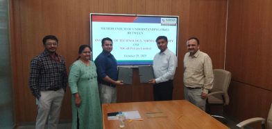 MoU Signed between Institute of Technology, Nirma University and MiCoB Private Ltd