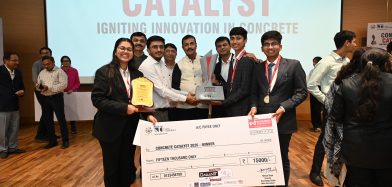 Student team secured First Position in the Concrete Catalyst – Ahmedabad (AMD) Cluster