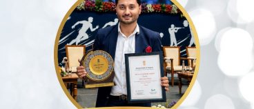 Proud moment for Civil Engineering Department- Mr. Fenil Shah honoured with Senior Eklavya Award