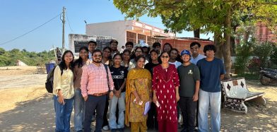 Civil Engineering Department, Nirma University, conducted a Contour Survey Project on 1 October 2026