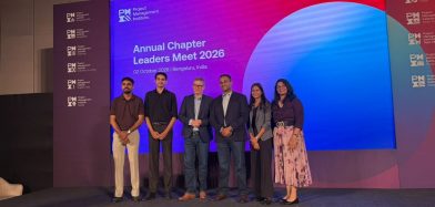 Mr. Mitesh Sindhav (MTech CTM), President of the Project Management Institute Student Club, Nirma University, was felicitated as the Winner of the PMI South Asia Campus to Careers Challenge 2026