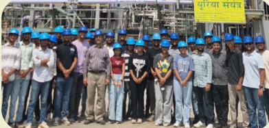 Industrial Visit to IFFCO plant