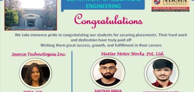Congratulations to our students on securing placements!