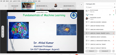 GUJCOST sponsored National Workshop on ?Machine Learning using MATLAB?