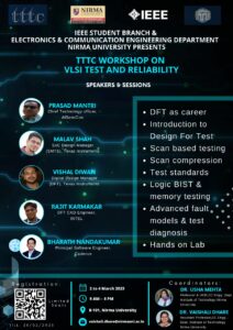 TTTC Workshop On VLSI Test And Reliability - Electronics And Communications