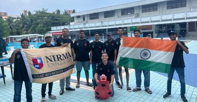 Team Nirma AUV Shines at 2024 Singapore Autonomous Underwater Vehicle Challenge