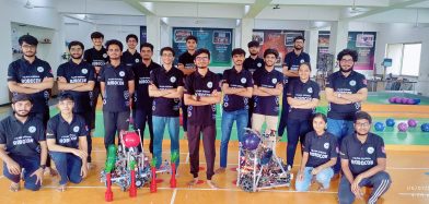 Team Nirma Robocon Poised for Another Triumph at DD Robocon 2024