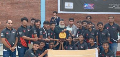 Team Nirma AUV Secures National Championship at AMU ROV 3.0 Competition