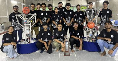 Team Nirma Robocon Secures First Runner-Up at DD Robocon 2025